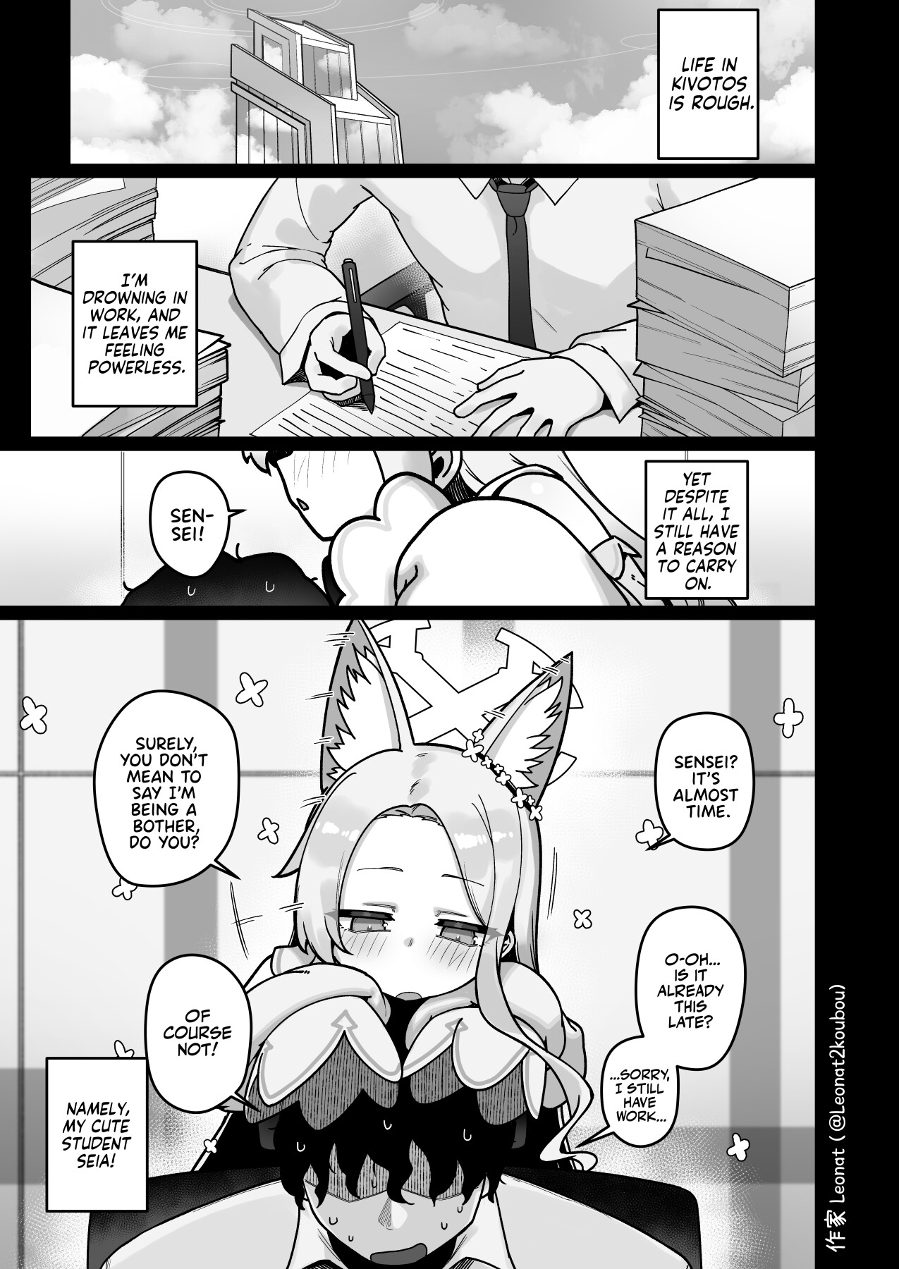 Hentai Manga Comic-Seia and Sensei's Non-stop Babymaking Holiday!-Read-2